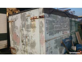 Nadwozie - furgon kontener 2,3x4 zamykany metalowy dowóz raty: zdjęcie 1