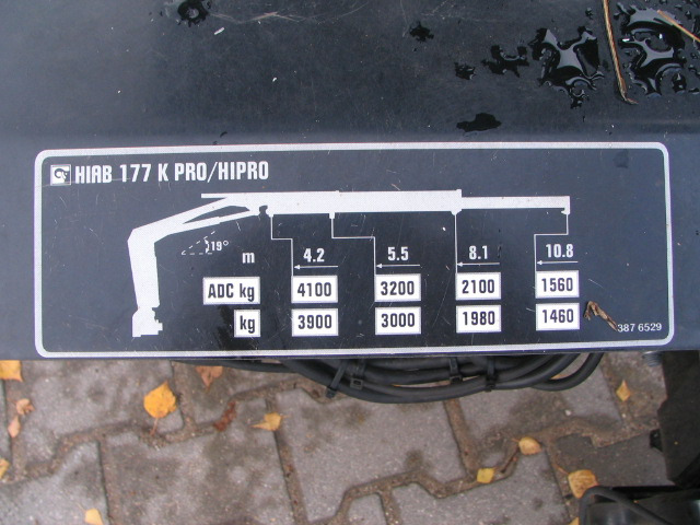 Żuraw przeładunkowy do Samochodów ciężarowych HIAB XS 177K PRO, mit rotato und hydraulic grab: zdjęcie 7