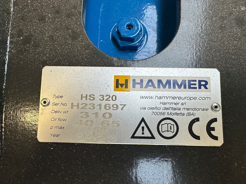 Nowy Młot hydrauliczny Hammer HS320: zdjęcie 9
