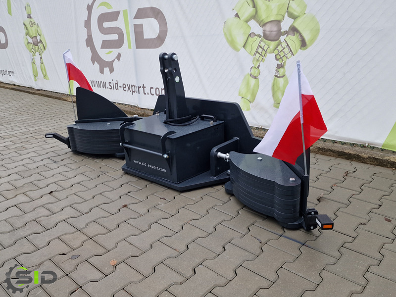 Nowy Przeciwwaga do Traktorów rolniczych SID AGRIBUMPER / FRONTGEWICHT Frontbalast Stahlgewicht 430 KG: zdjęcie 5