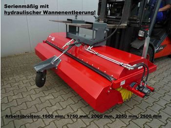 EURO-Jabelmann Staplerkehrmaschinen 1,50 m, einschl. hydr. Entleerung, aus laufe  - Szczotka