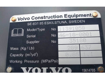 Łyżka do ładowarki do Maszyn budowlanych Volvo Schaufel GP 0,85 m³: zdjęcie 3