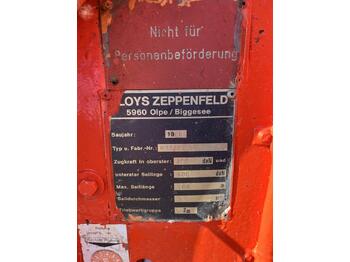 Wciągarka Zeppenfeld K 74  Lastentransportwinde: zdjęcie 1