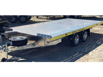 Nowy Przyczepa platforma/ Skrzyniowa dla transportowania ciężkiego sprzętu Boro NOWA LAWETA Merkury ALUMINIOWY 45m!: zdjęcie 1