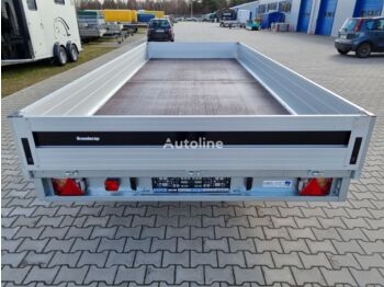 Nowy Przyczepa platforma/ Skrzyniowa Brenderup 5520 WATB 3,5T GVW 517x204 cm 5m long trailer platform: zdjęcie 5