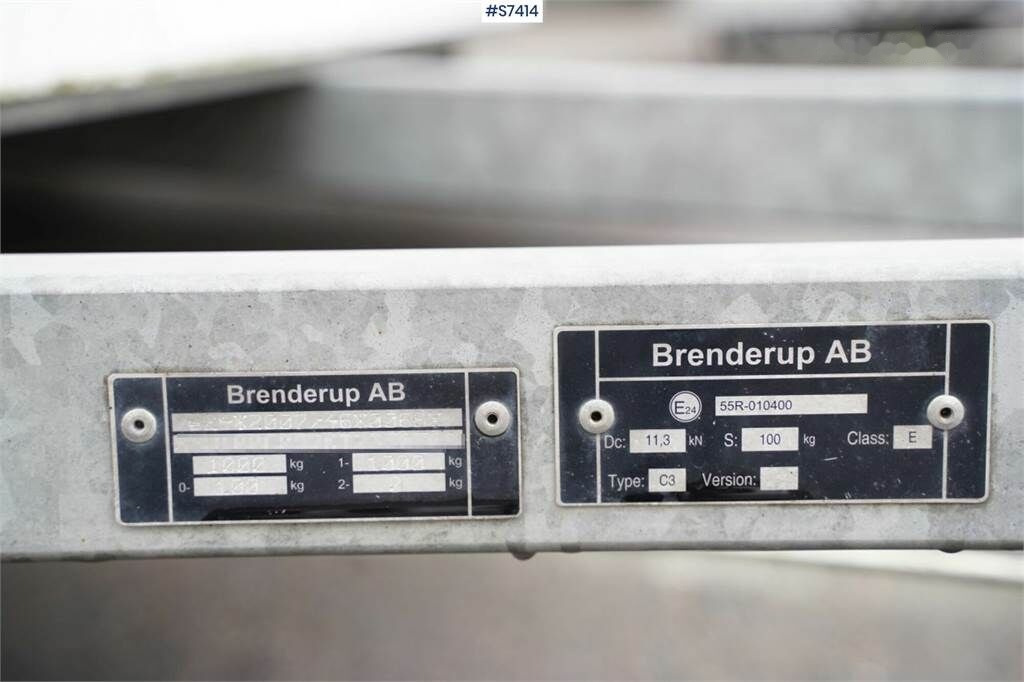 Przyczepa zamknięte nadwozie Brenderup Box trailer: zdjęcie 14