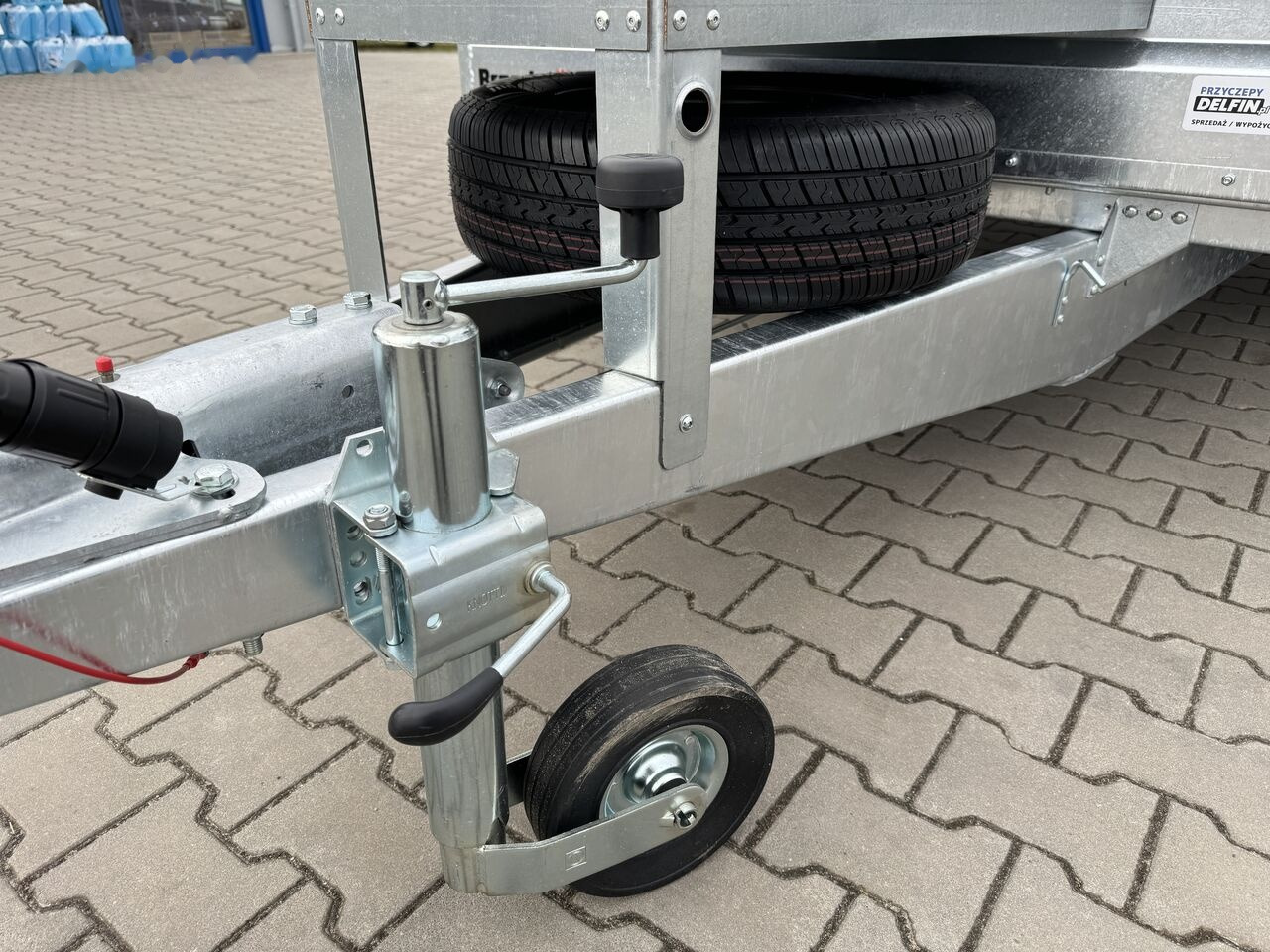 Nowy Przyczepa do transportu maszyn dla transportowania ciężkiego sprzętu Brenderup MT 3080 GVW 2700 kg machine transporter mini excavator: zdjęcie 8