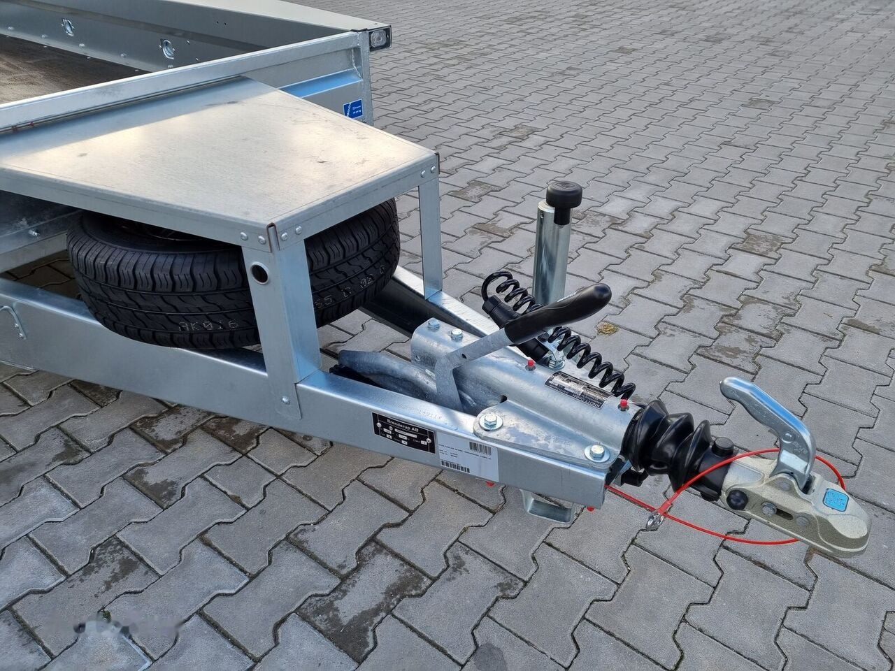 Nowy Przyczepa do transportu maszyn dla transportowania ciężkiego sprzętu Brenderup MT 3080 GVW 2700 kg machine transporter mini excavator: zdjęcie 6
