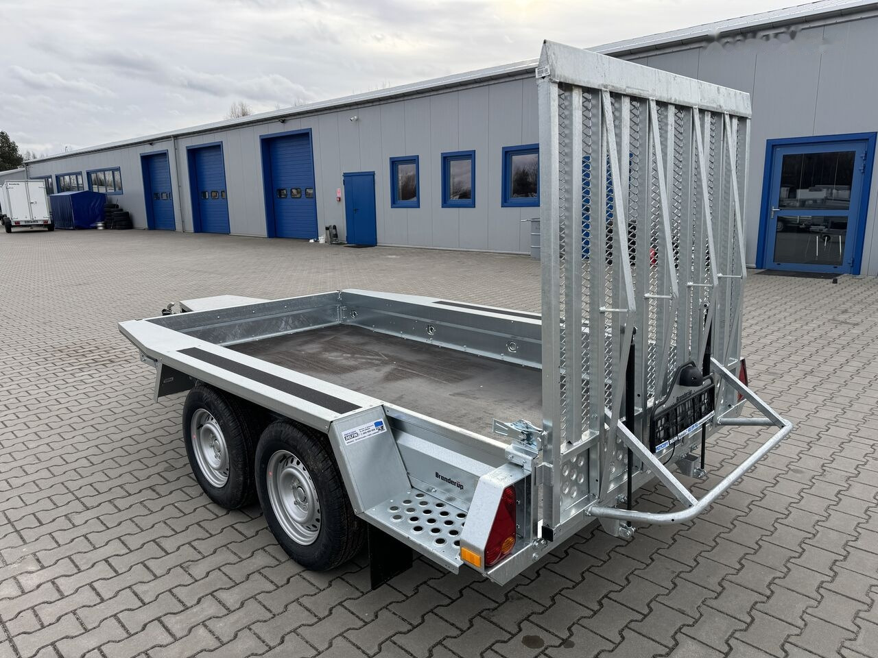 Nowy Przyczepa do transportu maszyn dla transportowania ciężkiego sprzętu Brenderup MT 3080 GVW 2700 kg machine transporter mini excavator: zdjęcie 15