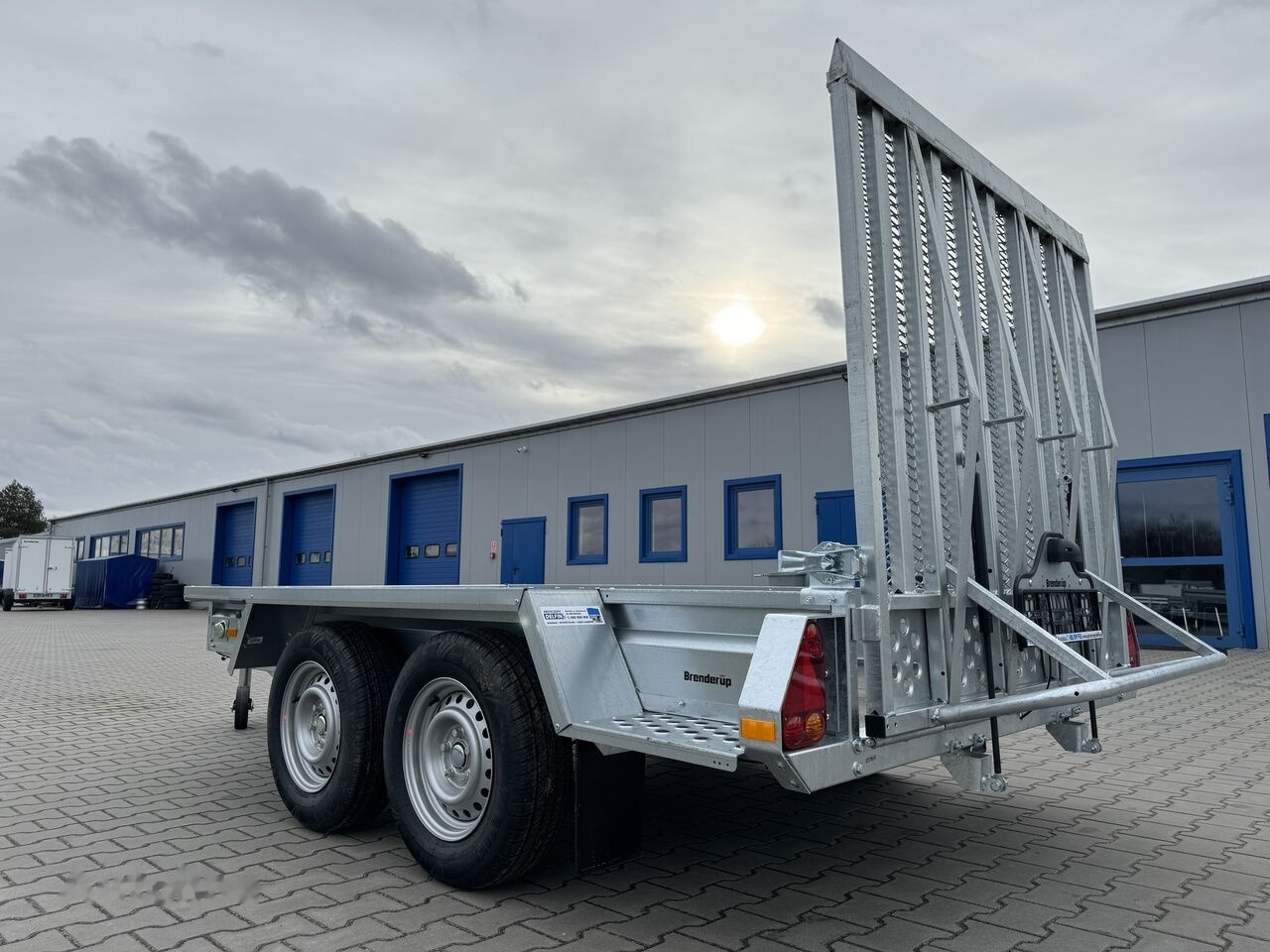 Nowy Przyczepa do transportu maszyn dla transportowania ciężkiego sprzętu Brenderup MT 3080 GVW 2700 kg machine transporter mini excavator: zdjęcie 16