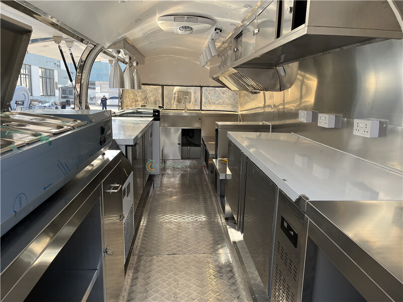 Nowy Przyczepa gastronomiczna COC Airstream Fast Food Truck,Coffee Food Trailers: zdjęcie 8