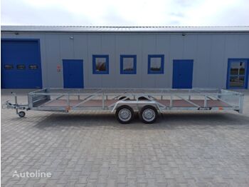 Nowy Przyczepa platforma/ Skrzyniowa Carro przyczepa dłużyca ramowa 612x123 cm long trailer 6m: zdjęcie 2