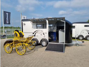 Nowy Przyczepa do przewozu koni Cheval Liberté Optimax Maxi 4 horse trailer 3.5T przyczepa na 4 konie siodlarni: zdjęcie 2
