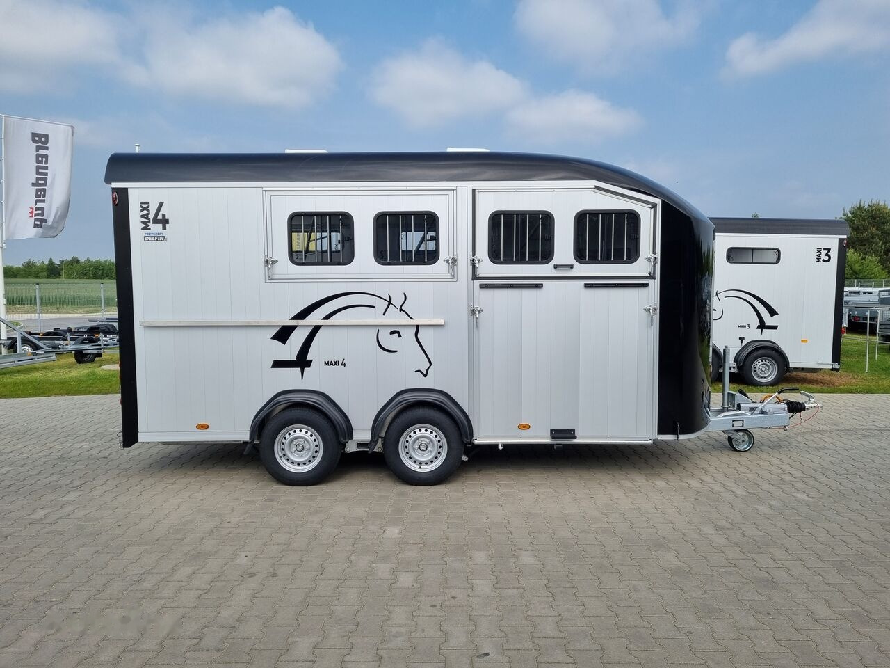 Nowy Przyczepa do przewozu koni Cheval Liberté Optimax Maxi 4 horse trailer 3.5T przyczepa na 4 konie siodlarni: zdjęcie 4