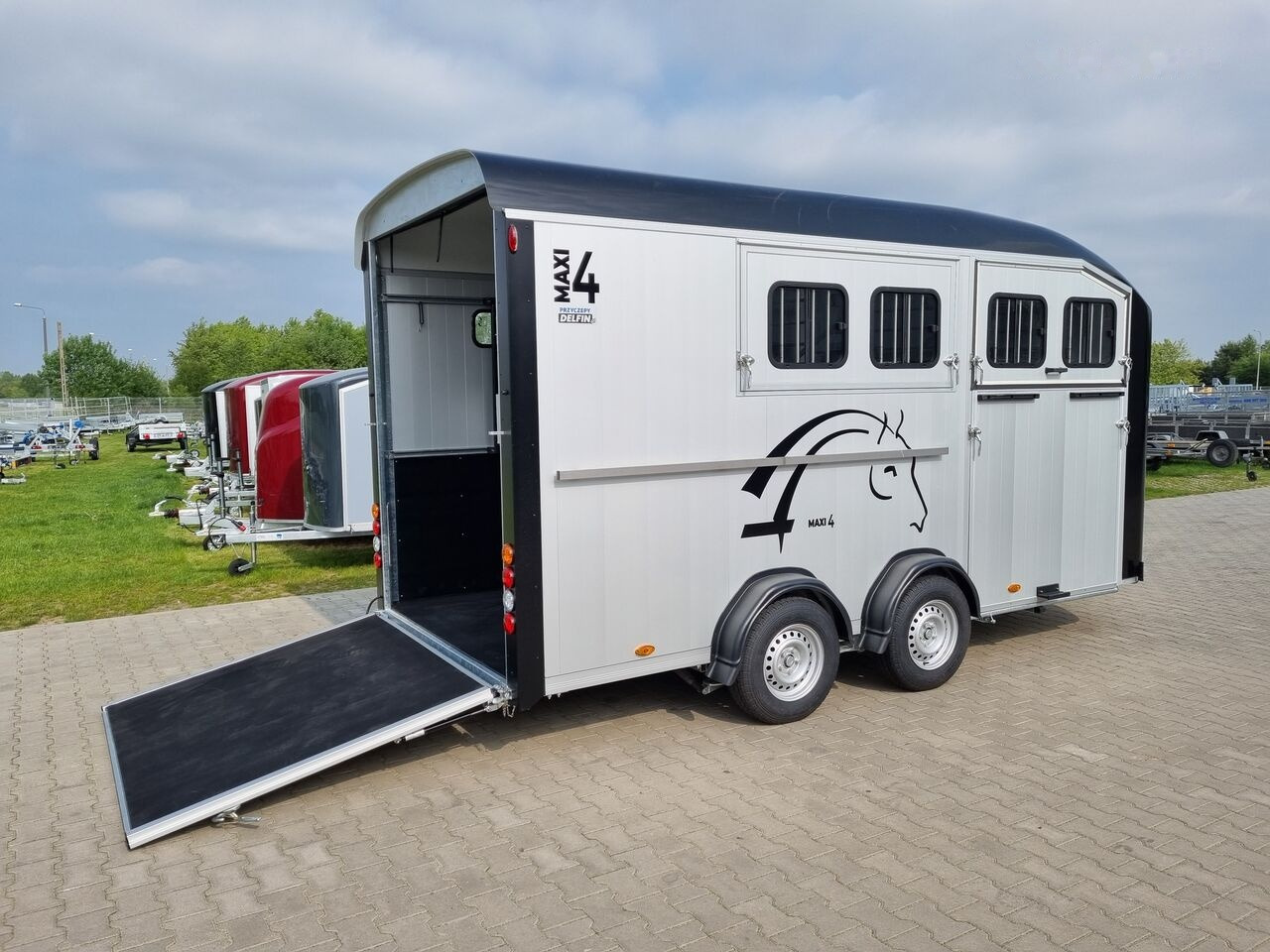 Nowy Przyczepa do przewozu koni Cheval Liberté Optimax Maxi 4 horse trailer 3.5T przyczepa na 4 konie siodlarni: zdjęcie 21