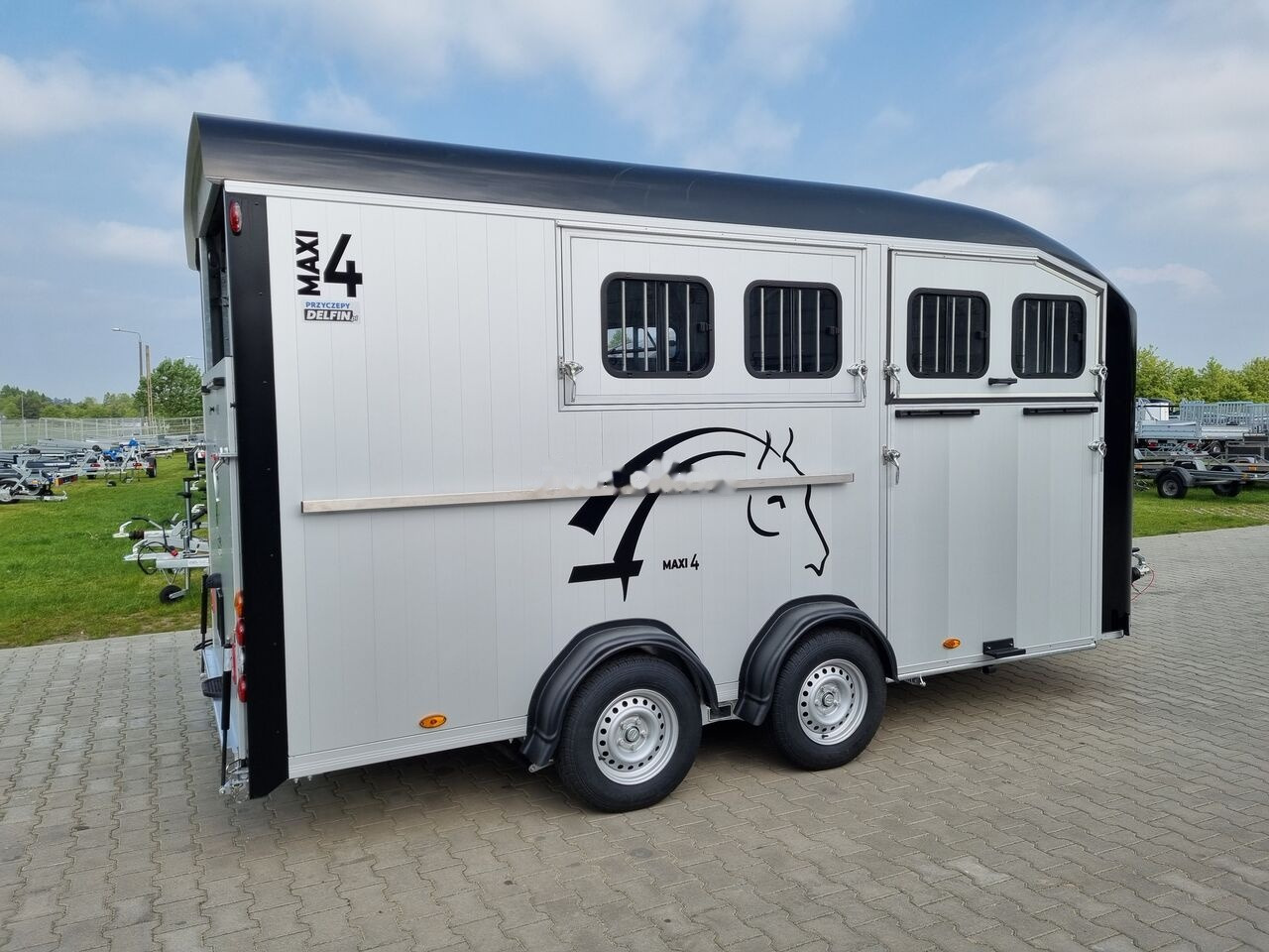 Nowy Przyczepa do przewozu koni Cheval Liberté Optimax Maxi 4 horse trailer 3.5T przyczepa na 4 konie siodlarni: zdjęcie 6