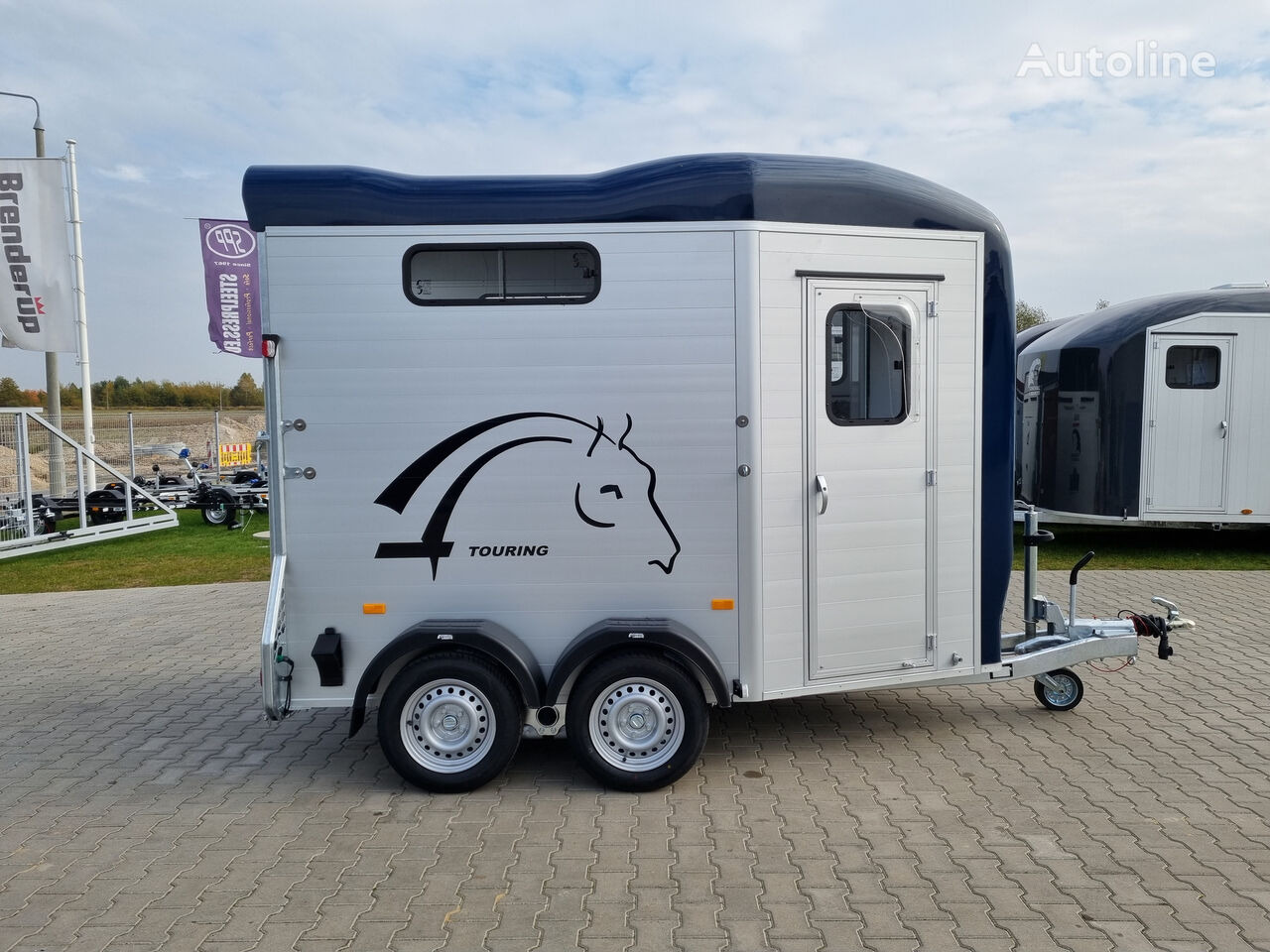 Nowy Przyczepa do przewozu koni Cheval Liberté Touring Country + front gate + saddle room trailer for 2 horses: zdjęcie 15
