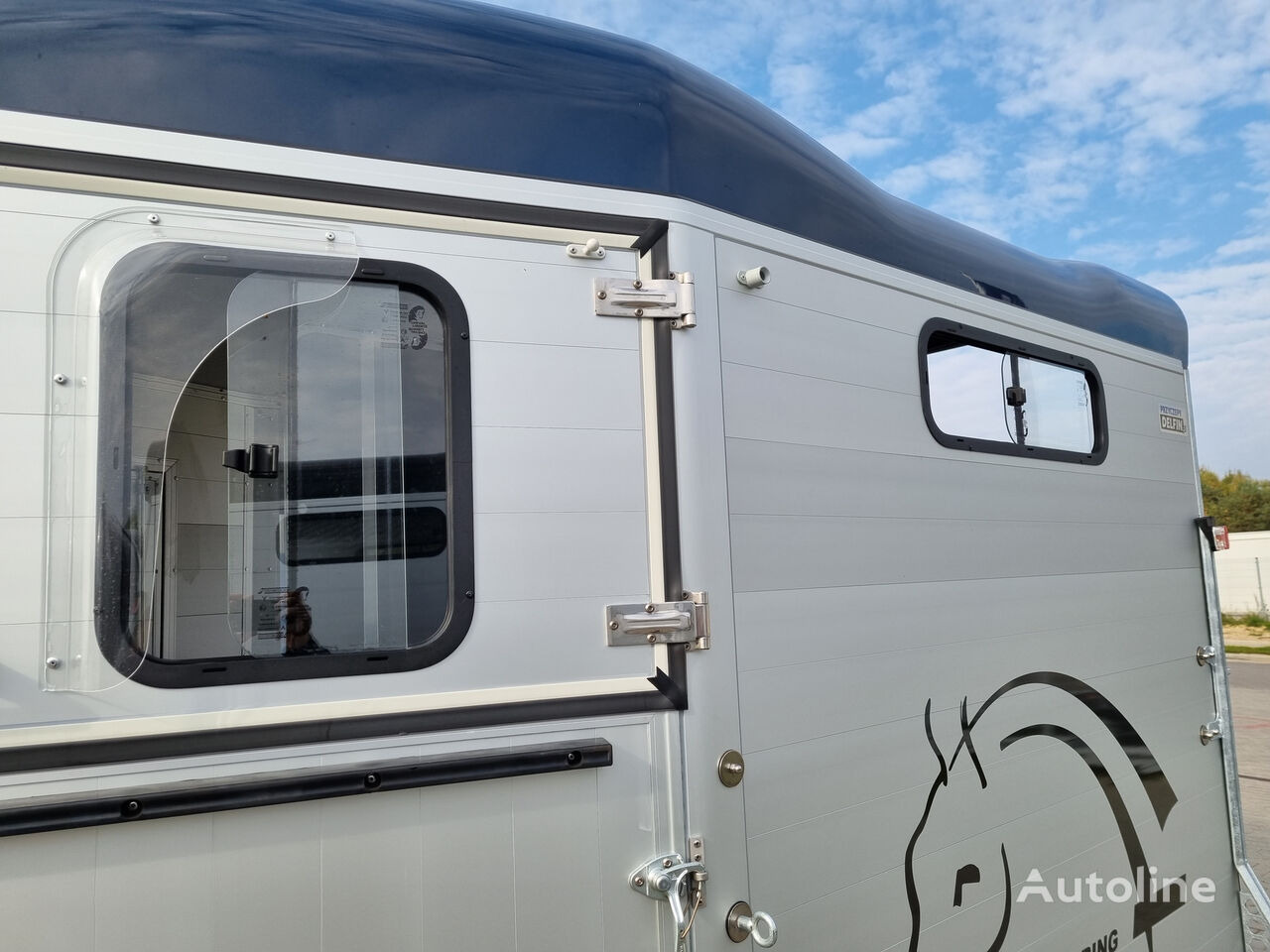 Nowy Przyczepa do przewozu koni Cheval Liberté Touring Country + front gate + saddle room trailer for 2 horses: zdjęcie 18