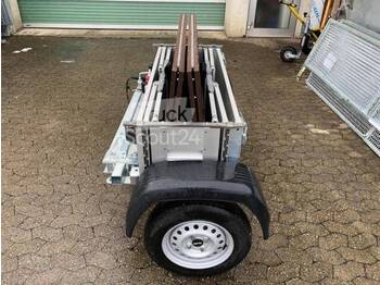 Nowy Przyczepa samochodowa -Faltos mini Tieflader faltbarer Anhänger, 750 kg, 2000 x 1000 x 300 mm: zdjęcie 1