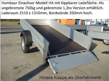 Nowy Przyczepa samochodowa Humbaur - HA132513 kippbare Ladefläche gebremst: zdjęcie 1