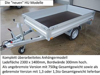 Nowy Przyczepa samochodowa Humbaur - HU132314 Hochlader gebremst 1,3to: zdjęcie 1