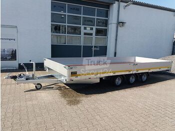  Eduard - Multitrailer Tridem 3500kg 556x220cm Alurampen - Przyczepa do transportu maszyn