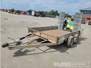  Indespension Twin Axle Plant trailer, Ramp - Przyczepa do transportu maszyn