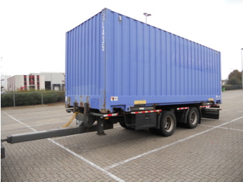 GS Meppel BDF met bak! Container - Przyczepa kontenerowiec/ System wymienny