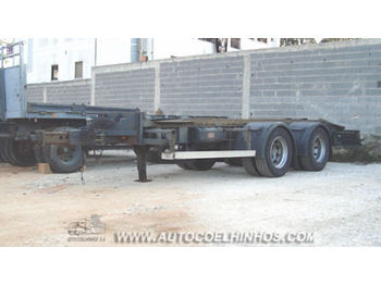 LECI TRAILER 2 ZS container chassis trailer - Przyczepa kontenerowiec/ System wymienny