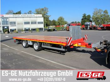 ES-GE Tandemanhänger - Containerverr.  - Przyczepa platforma/ Skrzyniowa