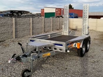 Nowy Przyczepa platforma/ Skrzyniowa dla transportowania ciężkiego sprzętu Wiola Przyczepa POD MINIKOPARKĘ WALEC ! B3030 3T: zdjęcie 1