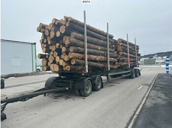 Przyczepa do drewna bjornavagnen Timber trailer: zdjęcie 1