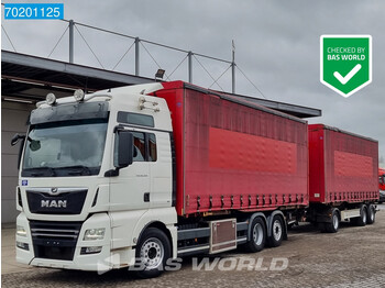 MAN TGX 26.460 6X2 XXL Ladebordwand Liftachse Euro 6 - ciężarówka kontenerowiec/ system wymienny