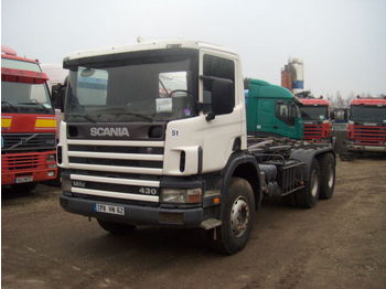 Scania 114 340 6x4 - Ciężarówka kontenerowiec/ System wymienny