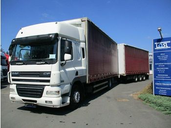 Samochód ciężarowy plandeka DAF CF85.410 EURO 4 + Samro: zdjęcie 1