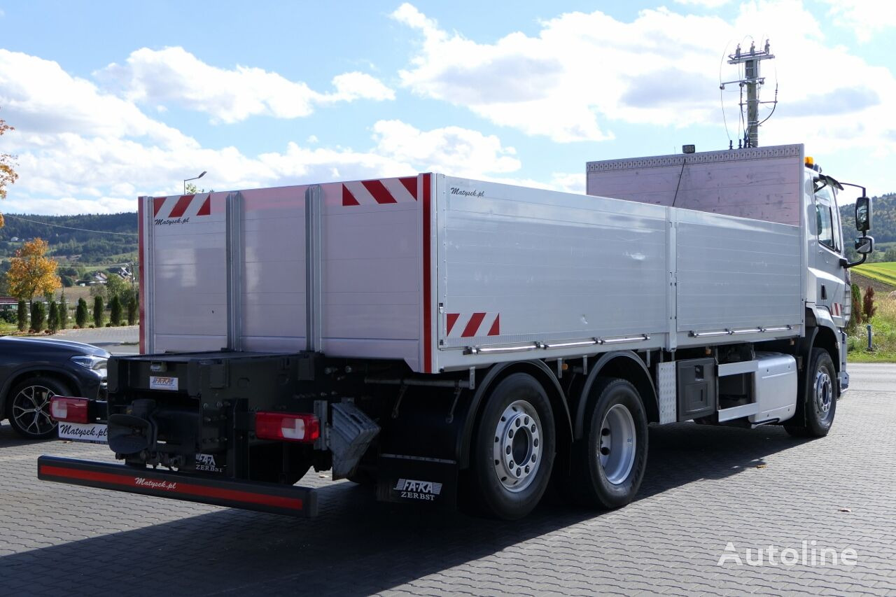 Samochód ciężarowy skrzyniowy/ Platforma DAF CF 410 / 6X2 / SKRZYNIOWY - 6,5 M / OŚ PODNOSZONA / EURO 6 / Z: zdjęcie 5