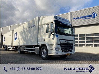 Samochód ciężarowy furgon DAF CF 410 / Dubbel Bediening / Rijschool / 3 Zitplaatsen / Box / Laadklep / Te Huur: zdjęcie 1