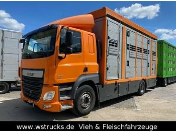 Ciężarówka do przewozu zwierząt DAF CF 410 Menke Doppelstock , Hubdach: zdjęcie 1