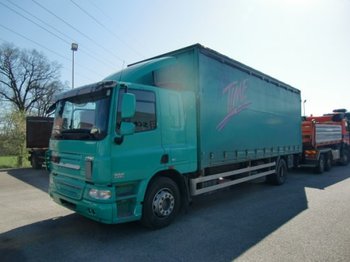 Samochód ciężarowy plandeka DAF CF 75.310 Pritsche/Plane mit LBW: zdjęcie 1