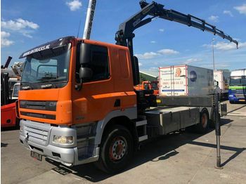 Samochód ciężarowe pod zabudowę DAF CF 85.410 6X2 MANUAL EURO 4 + PALFINGER PK16502-: zdjęcie 1