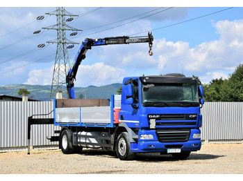 Samochód ciężarowy skrzyniowy/ Platforma, Samochod ciężarowy z HDS DAF CF 85.460 Pritsche 5,80 m + PK11001-K + FUNK!: zdjęcie 1