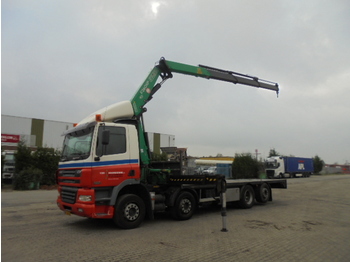 Samochód ciężarowy skrzyniowy/ Platforma, Samochod ciężarowy z HDS DAF FAC85 8X2: zdjęcie 1