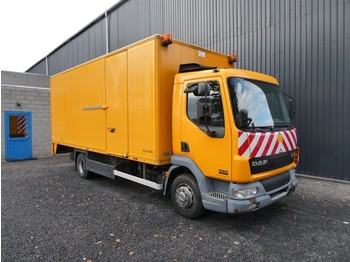 Samochód ciężarowy furgon DAF LF 45 150 BLATT/BLATT-SPRING/SPRING-LAMMES/LAMMES EURO 3 125000 km: zdjęcie 1