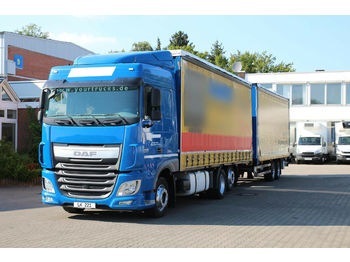 Samochód ciężarowy furgon DAF XF 460 /Plane/Retarder/kompletter Zug/Durchlade: zdjęcie 1