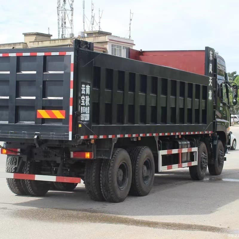 Wywrotka dla transportowania ciężkiego sprzętu DONGFENG 420HP Dump Truck 12-Wheeler Sino Truck 8x4: zdjęcie 5
