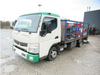 Samochód ciężarowy skrzyniowy/ Platforma FUSO 3C15AC Pritsche 3.900 mm lang + LBW Zepro 750 Kg: zdjęcie 1