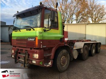 Ciężarówka kontenerowiec/ System wymienny Ginaf 4345 8x6 T5 landbouwvoertuig: zdjęcie 1