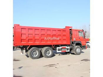 Wywrotka HOWO 6x4 drive red 10 wheels tipper truck lorry dumper: zdjęcie 4