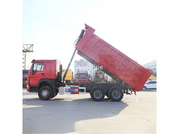 Wywrotka HOWO 6x4 drive red 10 wheels tipper truck lorry dumper: zdjęcie 3