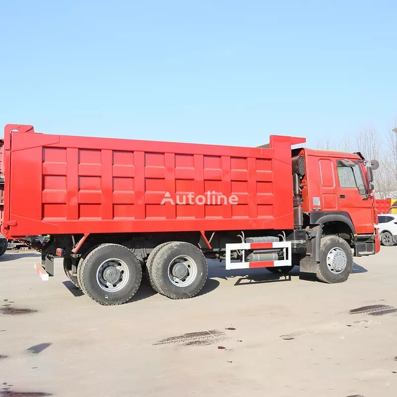 Wywrotka HOWO 6x4 drive red 10 wheels tipper truck lorry dumper: zdjęcie 4